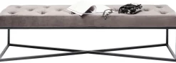 Ławka Crossover 150x40 Cm Szara