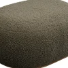 Ławka Do Przedpokoju Tkanina Boucle Oliwkowa Zieleń 81x65 Cm
