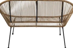 Ławka Ogrodowa Naturalna żyłkowa 121 Cm