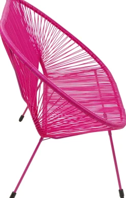 Ławka Ogrodowa Różowa żyłkowa 121 Cm