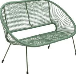Ławka Ogrodowa Zielona żyłkowa 121 Cm