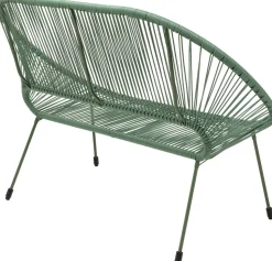 Ławka Ogrodowa Zielona żyłkowa 121 Cm