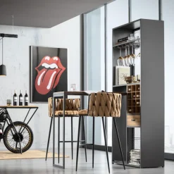 Barek Vinoteca 134x201 Cm Naturalny