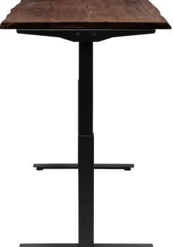 Biurko Harmony 160x80 Cm Akacja Brązowe - Nogi Czarne