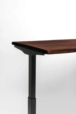 Biurko Harmony 160x80 Cm Akacja Brązowe - Nogi Czarne