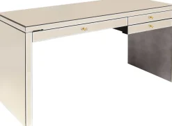 Biurko Luxury Champagne 140x61 Cm Szampańskie