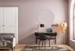 Biurko Milano 140x58 Cm Ciemnobrązowe Z Kremowym Blatem