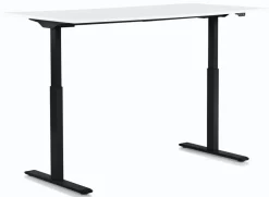 Biurko Smart 120x70 Cm Biało-czarne