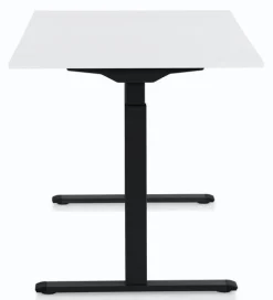 Biurko Smart 120x70 Cm Biało-czarne