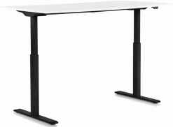 Biurko Smart 160x80 Cm Biało-czarne