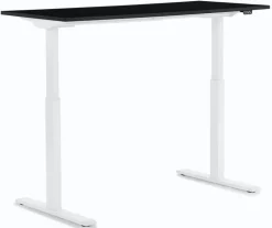 Biurko Smart 140x60 Cm Czarno-białe