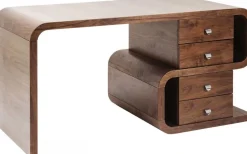 Biurko Soft Snake 150x70 Cm Orzechowe