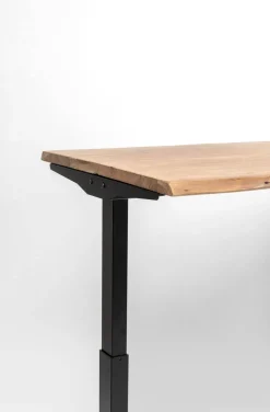 Biurko Z Elek. Regulacją Wysokości Harmony 160x80 Cm Akacja - Nogi Czarne