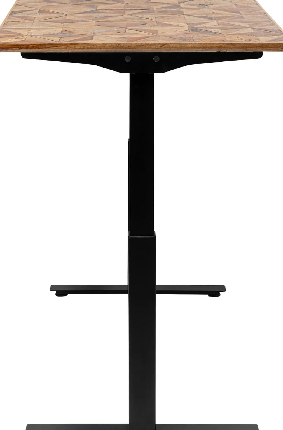 Biurko Z Elek. Regulacją Wysokości Stars 180x90 Cm - Drewno Recyklingowane