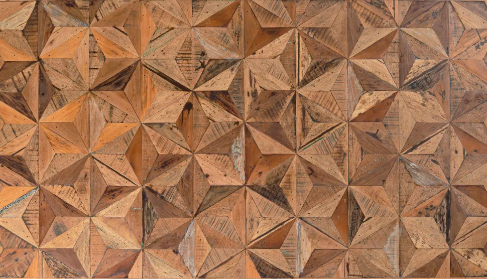 Biurko Z Elek. Regulacją Wysokości Stars 180x90 Cm - Drewno Recyklingowane