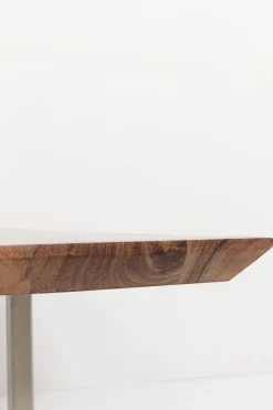 Blat Ciemnobrązowy Prostokątny Z Drewna Akacjowego 180x90 Cm