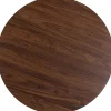 Blat Okrągły MDF Laminowany Kolor Orzech Włoski Ø110 Cm