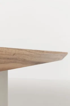 Blat Z Drewna Akacjowego 180x90 Cm Naturalny Grubość 3,5 Cm