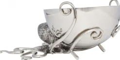 Cooler Do Butelek Octopus 46x26 Cm Srebrny