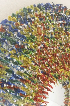 Dekoracja ścienna Colour Explosion 120x120 Cm Kolorowa