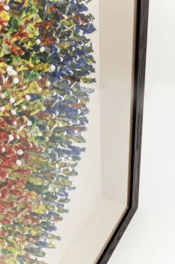 Dekoracja ścienna Colour Explosion 120x120 Cm Kolorowa