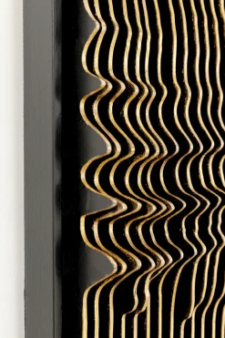 Dekoracja ścienna 3D Drewno I MDF 100x100 Cm