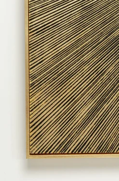 Dekoracja ścienna Illumino 120x120 Cm Złota