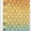 Dekoracja ścienna Kolorowa Mesh Z Płótna Lnianego 75x100 Cm
