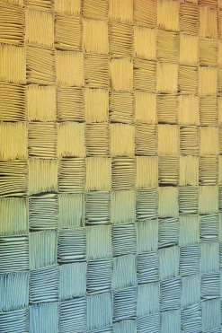 Dekoracja ścienna Kolorowa Mesh Z Płótna Lnianego 75x100 Cm