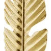 Dekoracja ścienna Leaf 26x92 Cm Złota