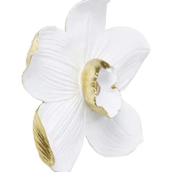 Dekoracja ścienna Orchid 51x54 Cm Biała