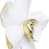 Dekoracja ścienna Orchid 24x25 Cm Biała