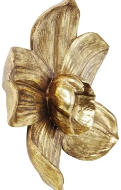 Dekoracja ścienna Orchid 40x44 Cm Złota