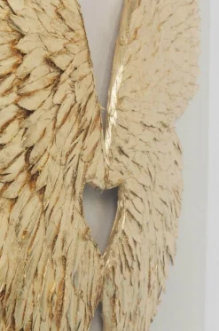 Dekoracja ścienna Wings 120x120 Cm Złota