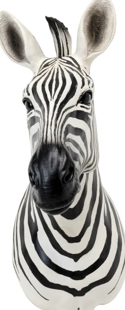 Dekoracja ścienna Zebra Czarno-biała 58x78 Cm