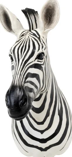 Dekoracja ścienna Zebra Czarno-biała 58x78 Cm