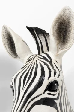 Dekoracja ścienna Zebra Czarno-biała 58x78 Cm