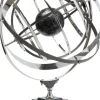 Dekoracja Do Salonu Sfera Armilarna Stal I Aluminium 56x82 Cm