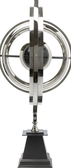 Dekoracja Do Salonu Sfera Armilarna Stal I Aluminium 56x82 Cm