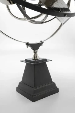 Dekoracja Do Salonu Sfera Armilarna Stal I Aluminium 56x82 Cm