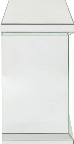 Dekoracja Stojąca - Portal Kominkowy Fireplace 71x71 Cm Lustrzany