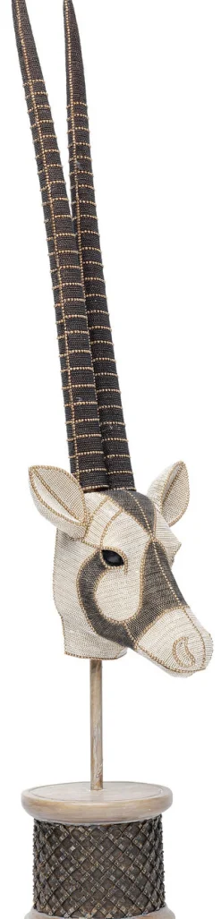 Dekoracja Stojąca Antelope Head Pearls 43x124 Cm