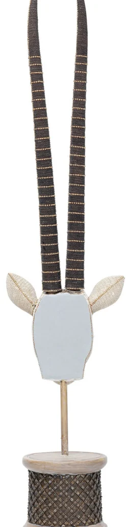 Dekoracja Stojąca Antelope Head Pearls 43x124 Cm