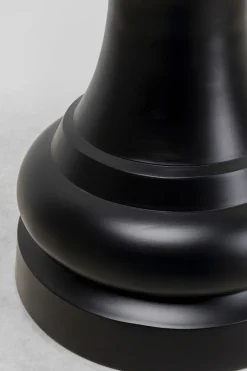 Dekoracja Stojąca Chess Queen Ø29x60 Cm Aluminium Czarna
