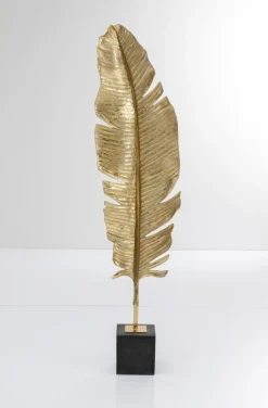 Dekoracja Stojąca Feather One 36x147 Cm Złota