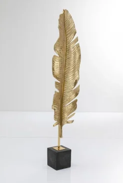 Dekoracja Stojąca Feather One 36x147 Cm Złota
