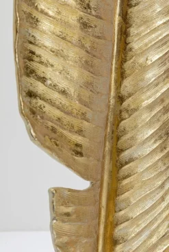Dekoracja Stojąca Feather One 36x147 Cm Złota