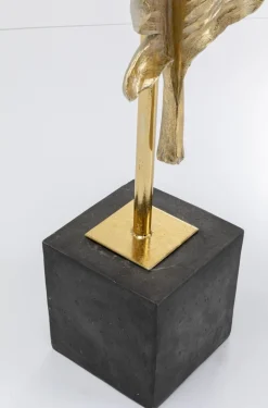 Dekoracja Stojąca Feather One 36x147 Cm Złota
