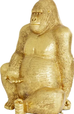 Dekoracja Stojąca Gorilla XXL 180x250 Cm Złota