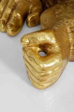 Dekoracja Stojąca Gorilla XXL 180x250 Cm Złota